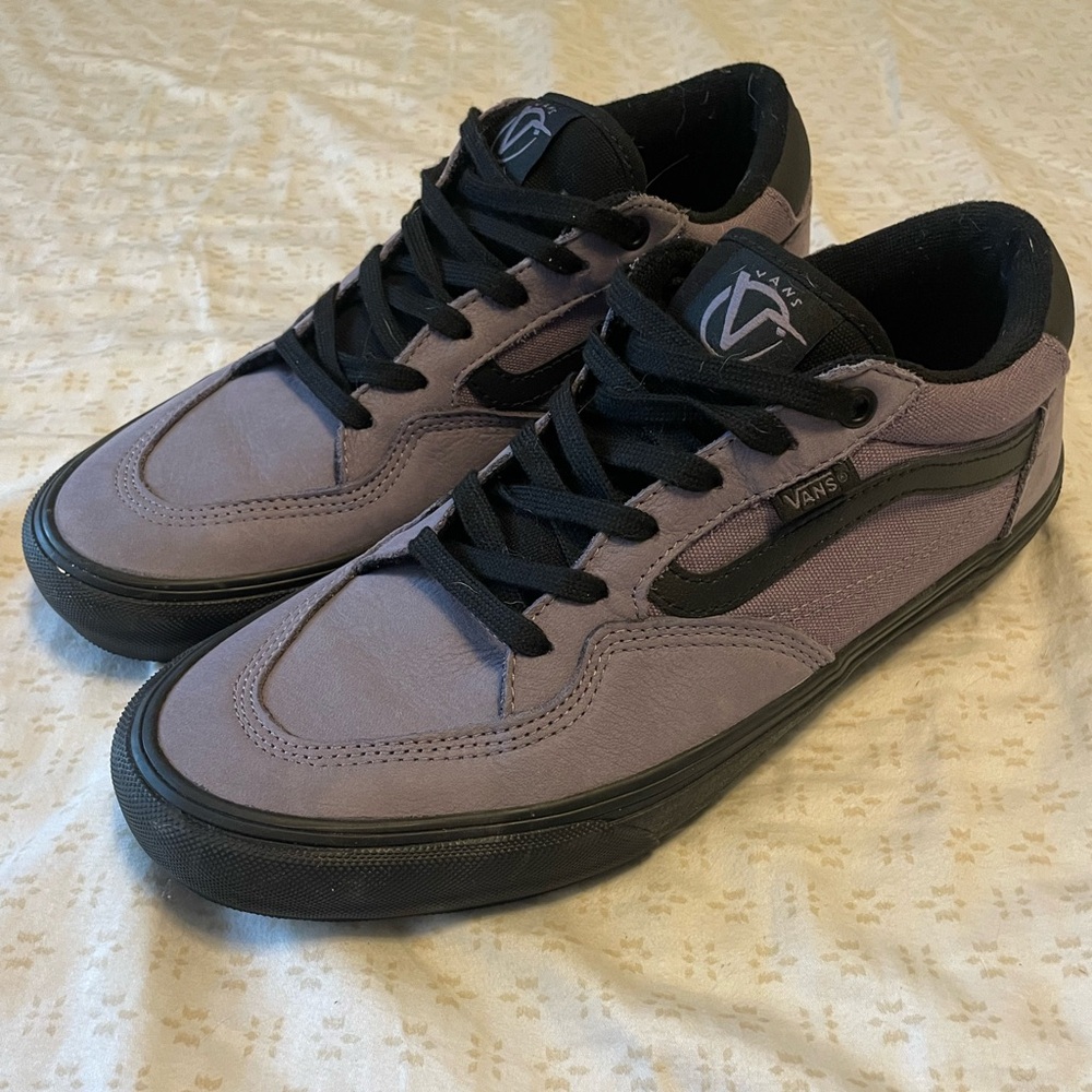 Vans Rowan Nubuck Purple Sz 10.5